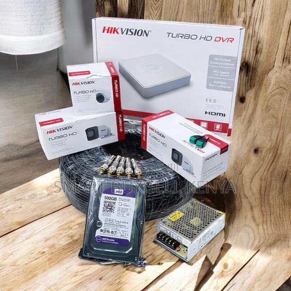 Hikvision 3 1080p Hd 2mp Low Maintenance CCTV Cameras Full System Kit
