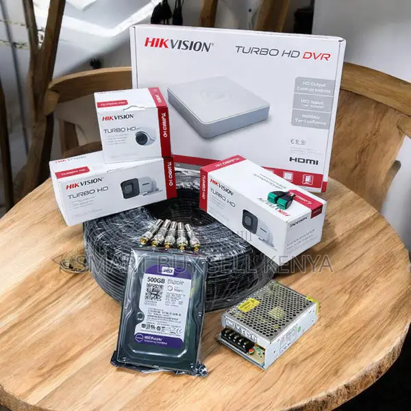 Hikvision 3 1080p Full Hd Stable Performance CCTV Cameras System Kit
