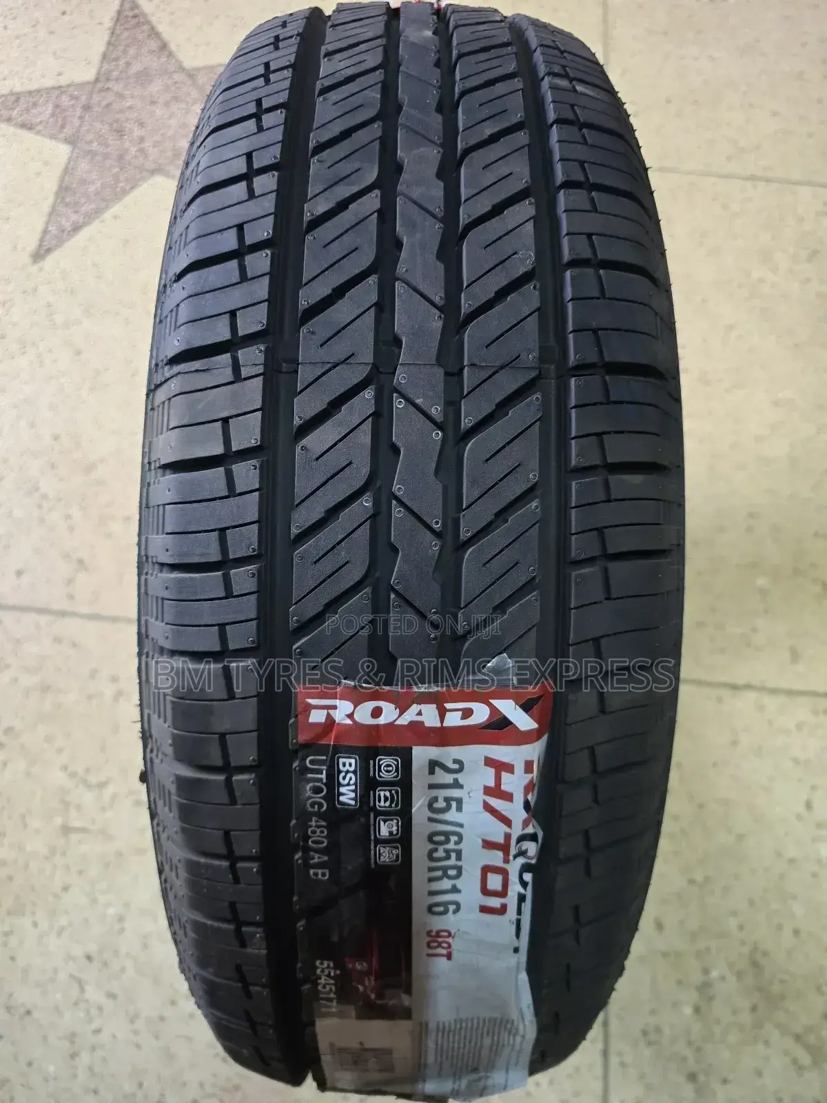 215 /65 R16 Roadx Tyres (Highway Terrein)