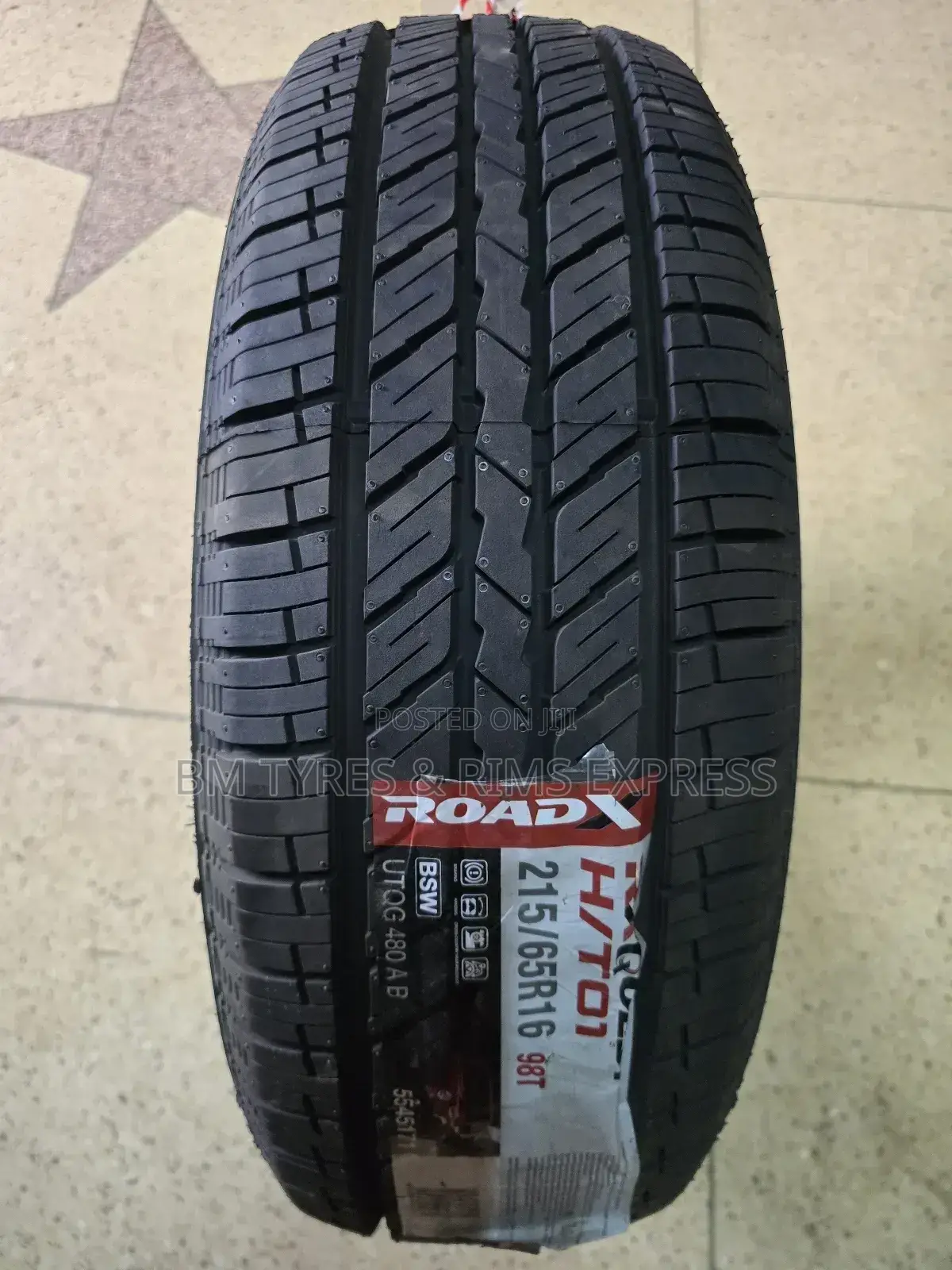 215 /65 R16 Roadx Tyres (Highway Terrein)