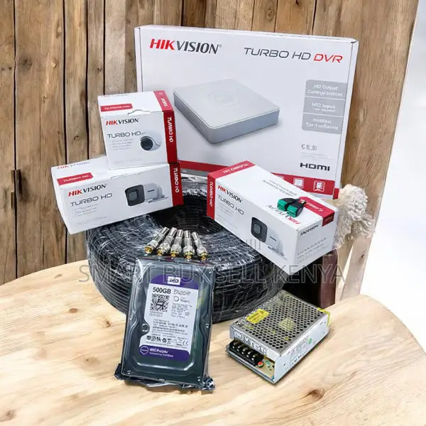 Hikvision 3 1080p Hd 2mp High Durability CCTV Cameras Full System Kit