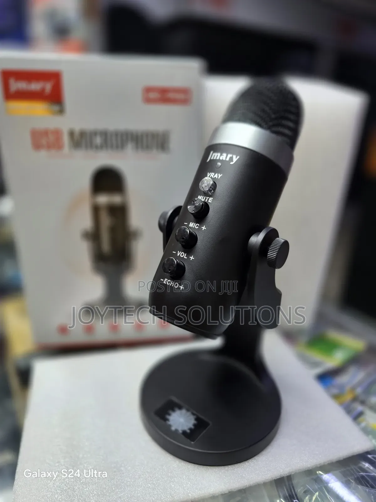 Podcast Microphone for Pc, Noise Cancellation Usb Mic With Gain