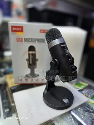 Podcast Microphone for Pc, Noise Cancellation Usb Mic With Gain