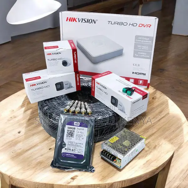Hikvision 3 1080p Hd 2mp Premium Quality CCTV Cameras Full System Kit