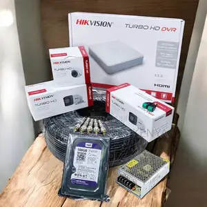 Hikvision 3 1080p Full Hd 2mp Very Clear CCTV Cameras Full System Kit