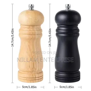 Set of Two Pepper Grinder 6 Inch