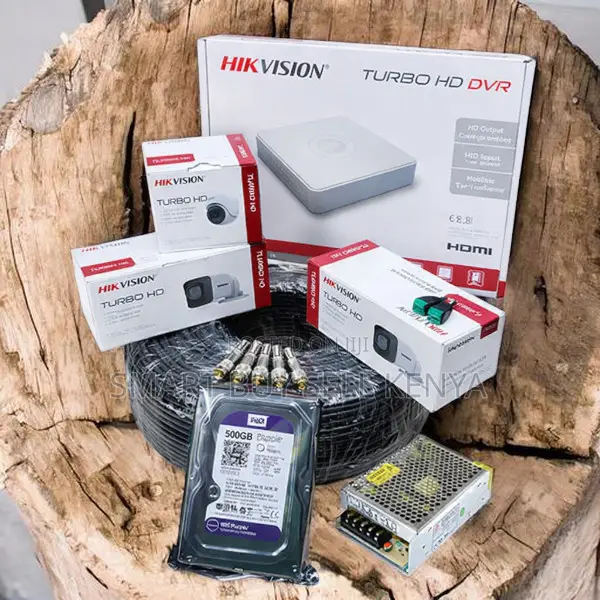 Hikvision 3 1080p Full Hd Weather Resistant CCTV Cameras System Kit