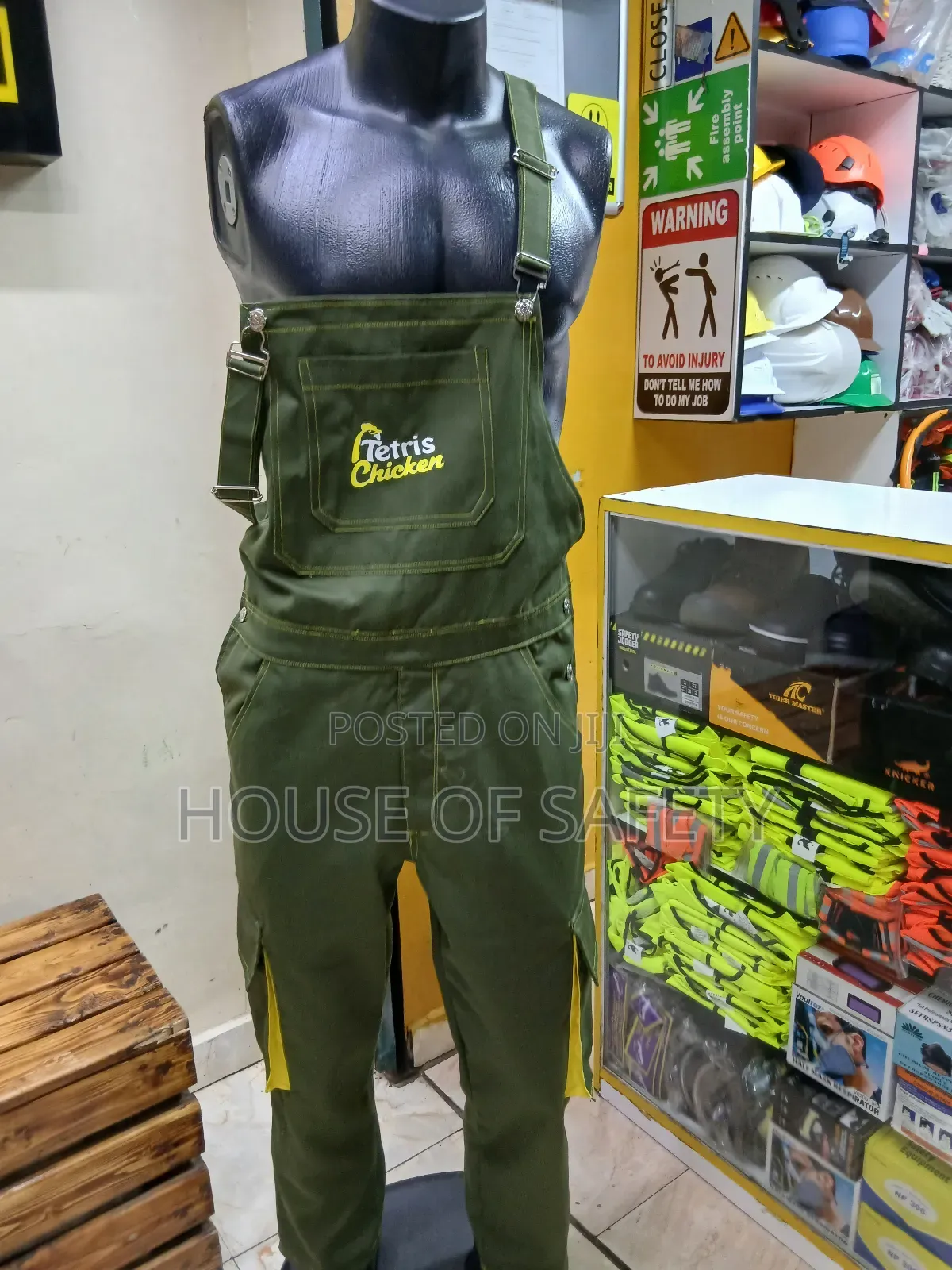Industrial Workers Dungaree Juggle