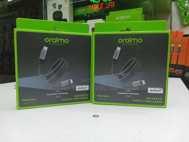 Oraimo Magcable Ocd-710cc Magnetic Type C to C 60w Cable