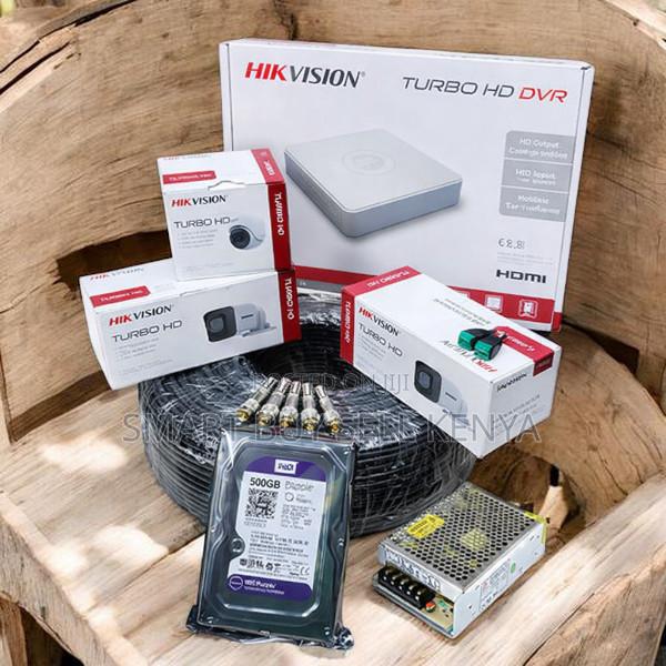 Hikvision 3 1080p Hd 2mp Indoor Security CCTV Cameras Full System Kit