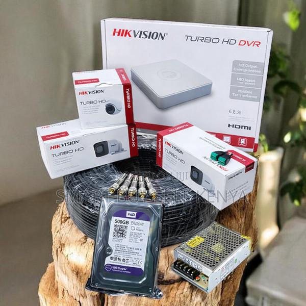 Hikvision 3 1080p Full Hd Real Time Capture CCTV Cameras System Kit