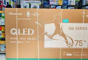 Restocked Hisense Qled 75 Inch Smart Tv