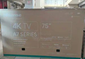 Dolby Audio A7 Series 4 K Hisense 75 Inch Tv