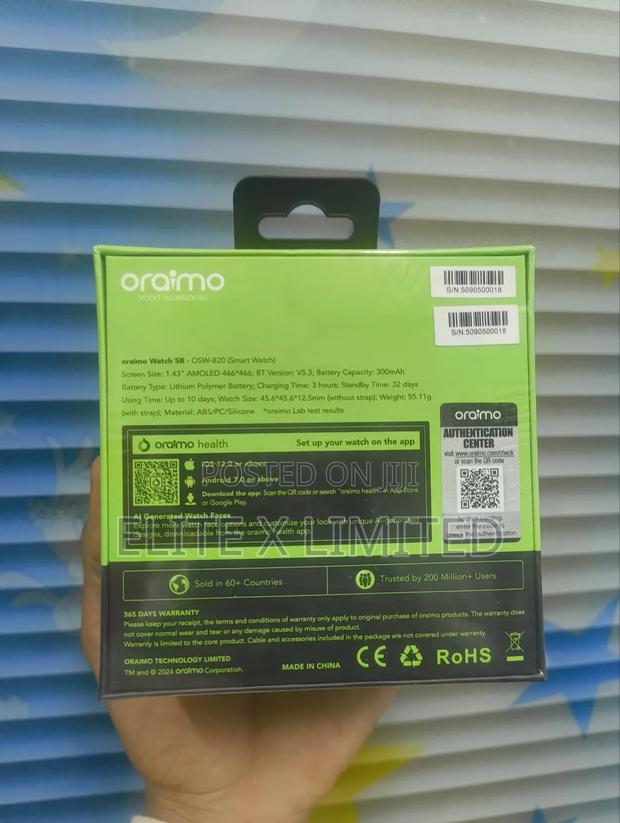 Oraimo Watch 5r - thumbnail 2