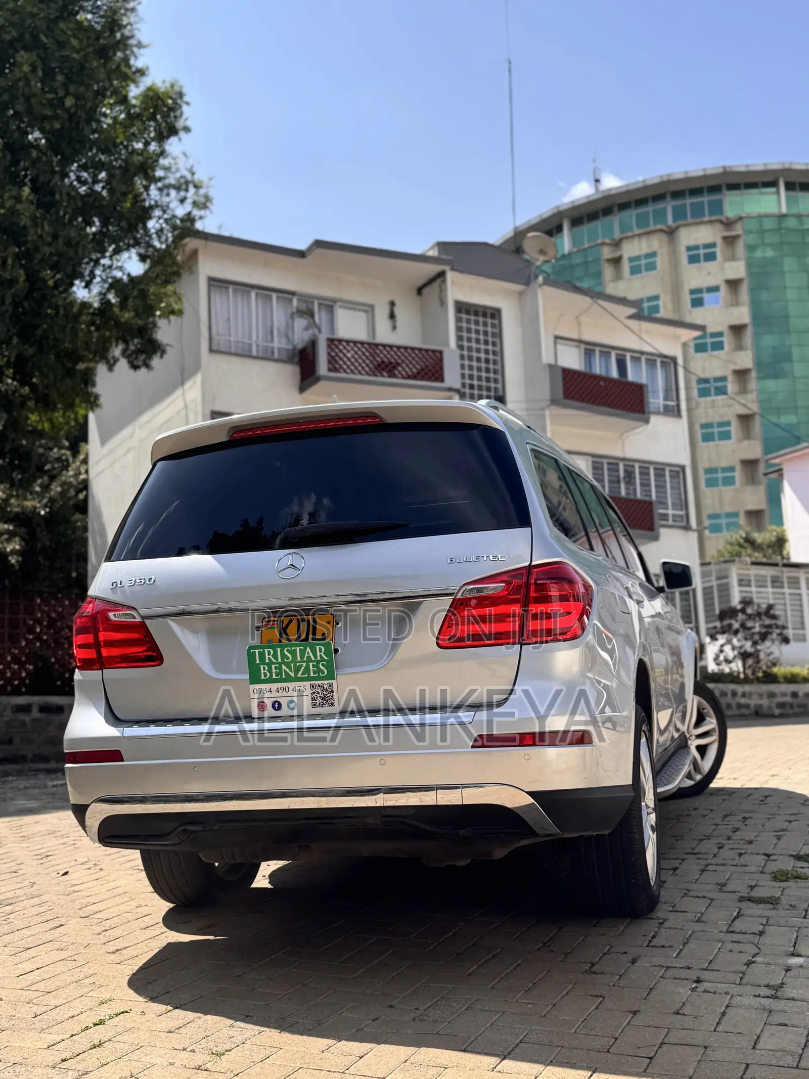 Mercedes-Benz GL-Class 2016 Silver
