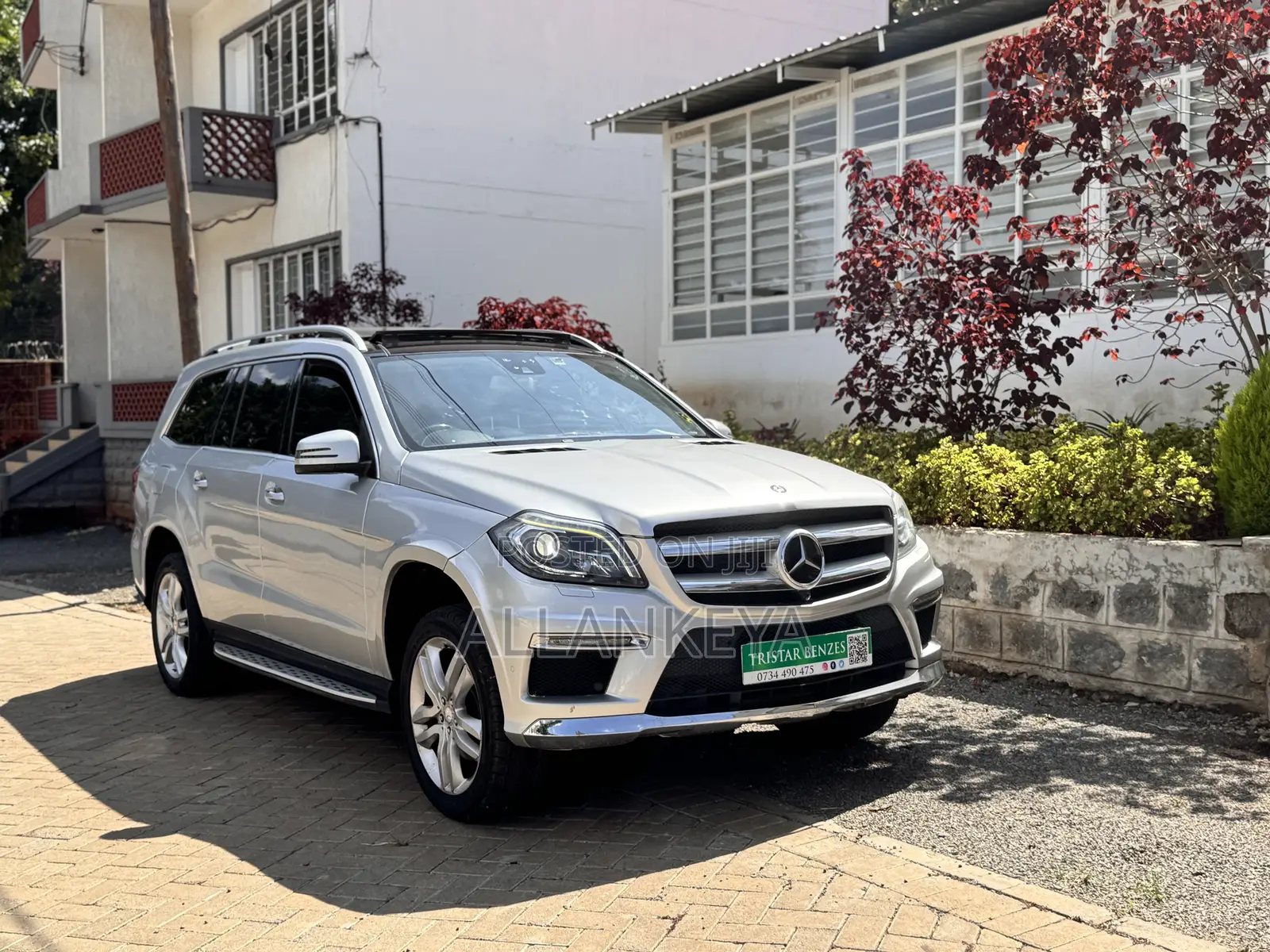 Mercedes-Benz GL-Class 2016 Silver