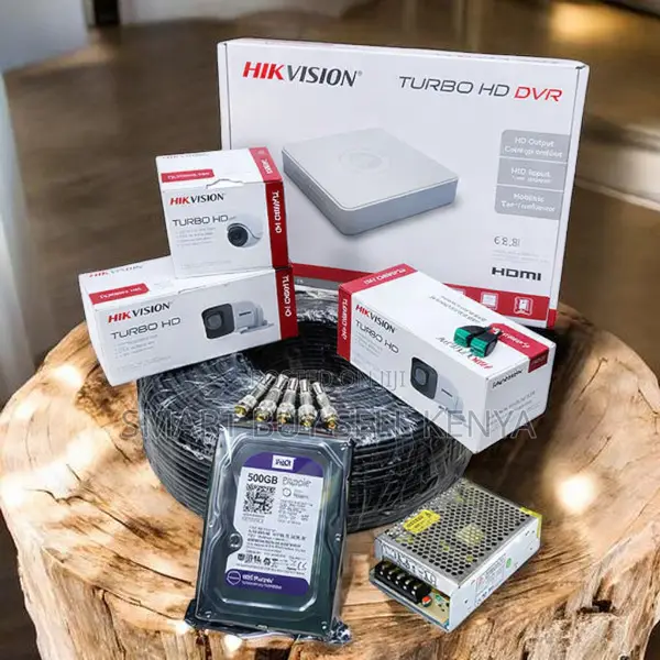 Hikvision 3 1080p Full Hd 2mp Enhanced Quality CCTV Cameras System Kit