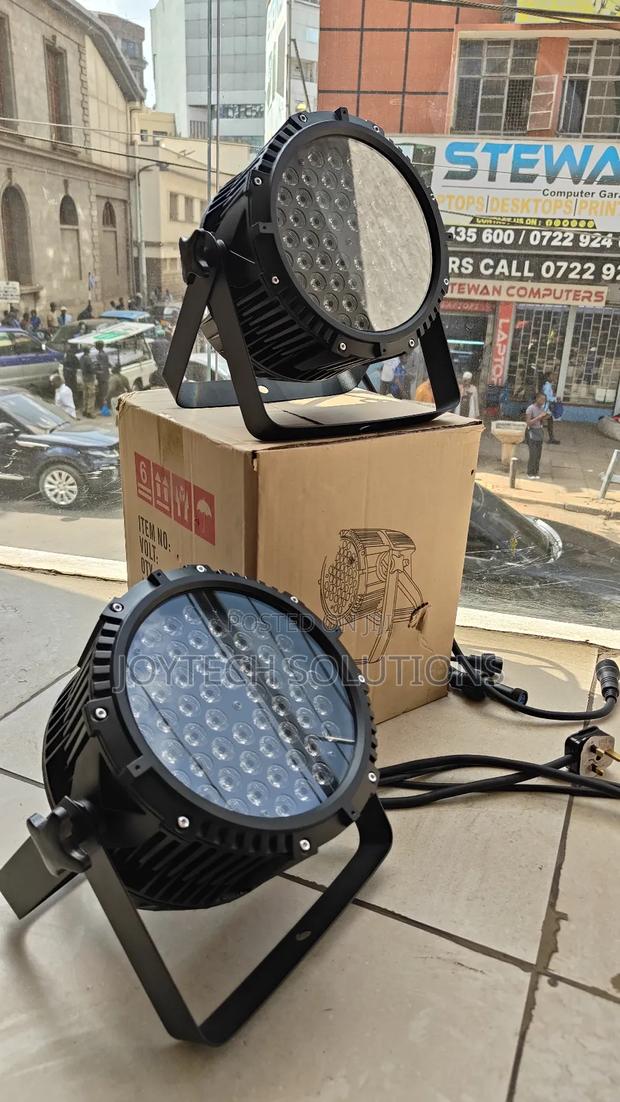 Strong Led Stage Lights, 54x3w RGBW Waterproof Led Par Light, DMX
