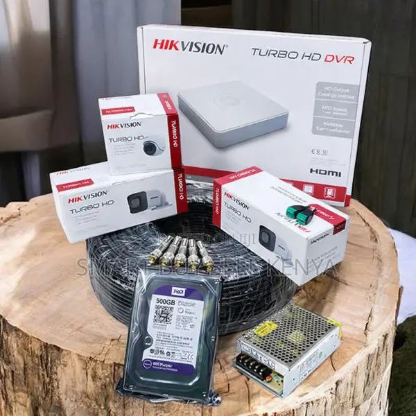 Hikvision 3 1080p Full Hd High Quality CCTV Cameras Full System Kit