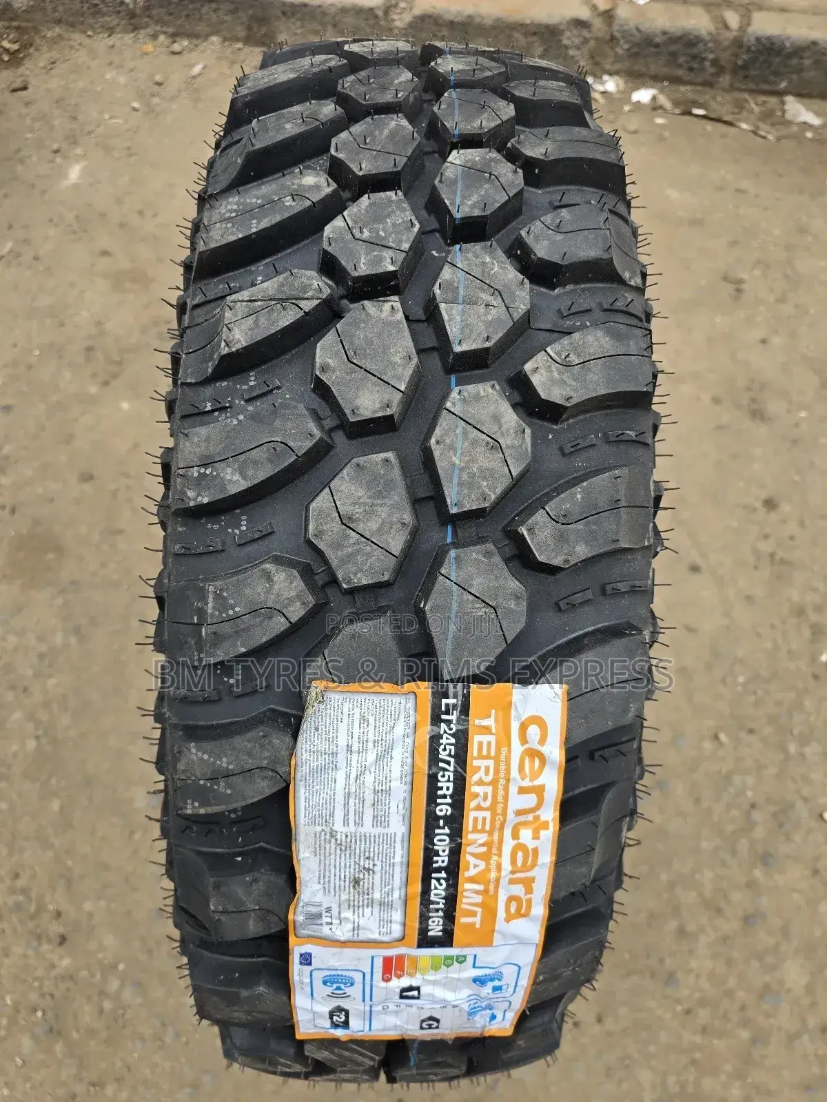 Lt 245 /75 R16 Centara Tyres (Mud Terrein) Terrna.