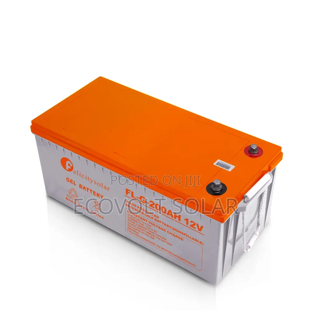 Felicity 200ah 12v Gel Battery (Deep Cycle Battery)