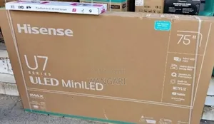 Frameless Hisense 75inch Miniled Television