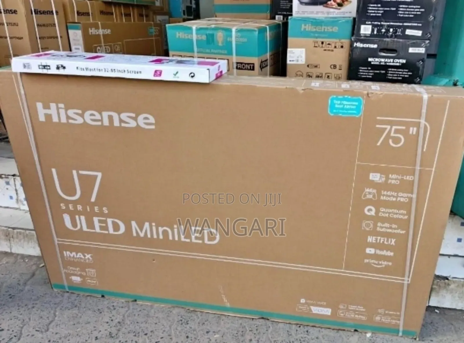 14 Months Warranty Hisense 75inch Miniled Television