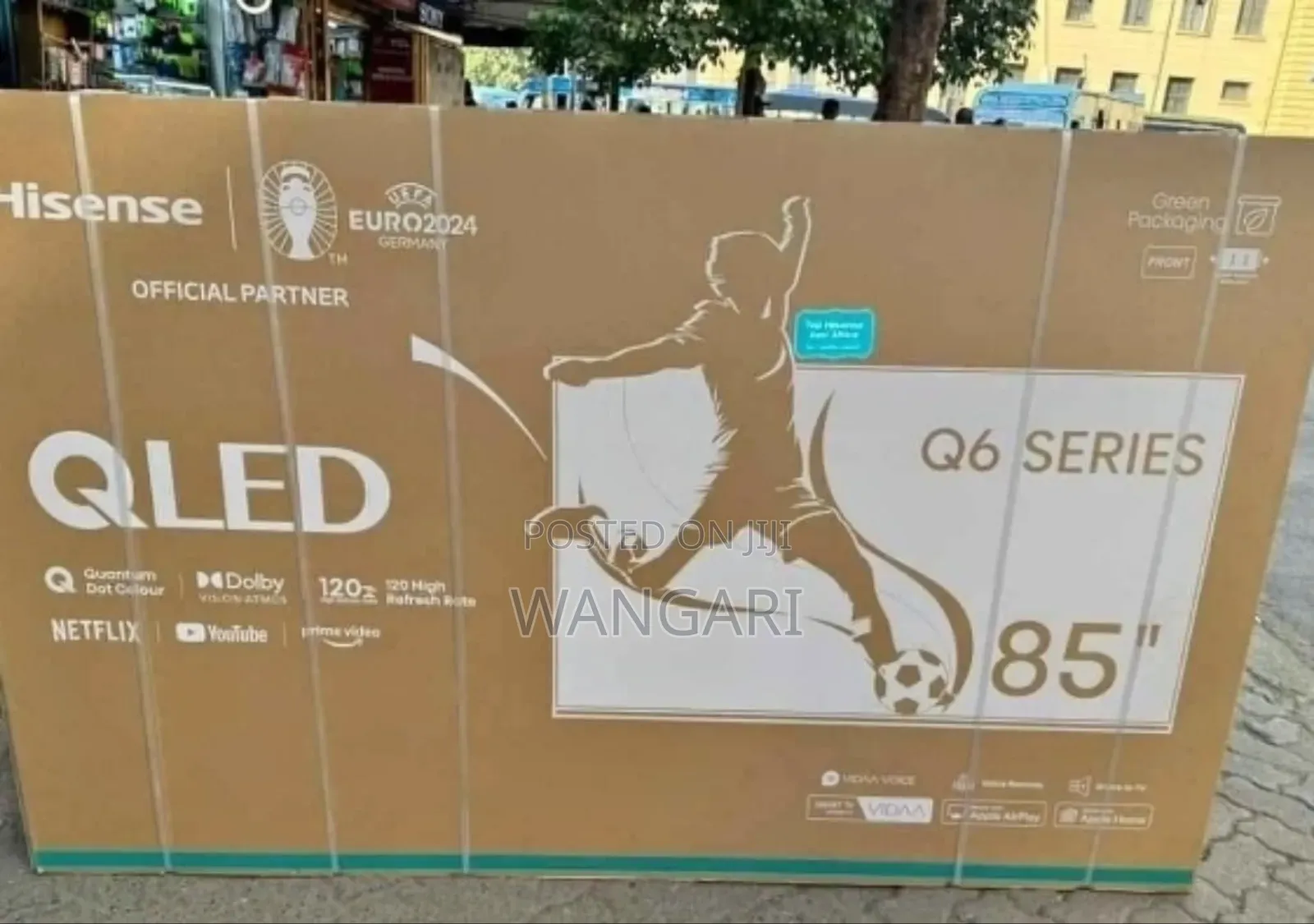 Frameless Qled 85 Inch Q6 Series Hisense Tv