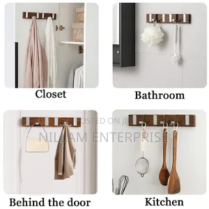 Multifunctional Wood Finish Hook