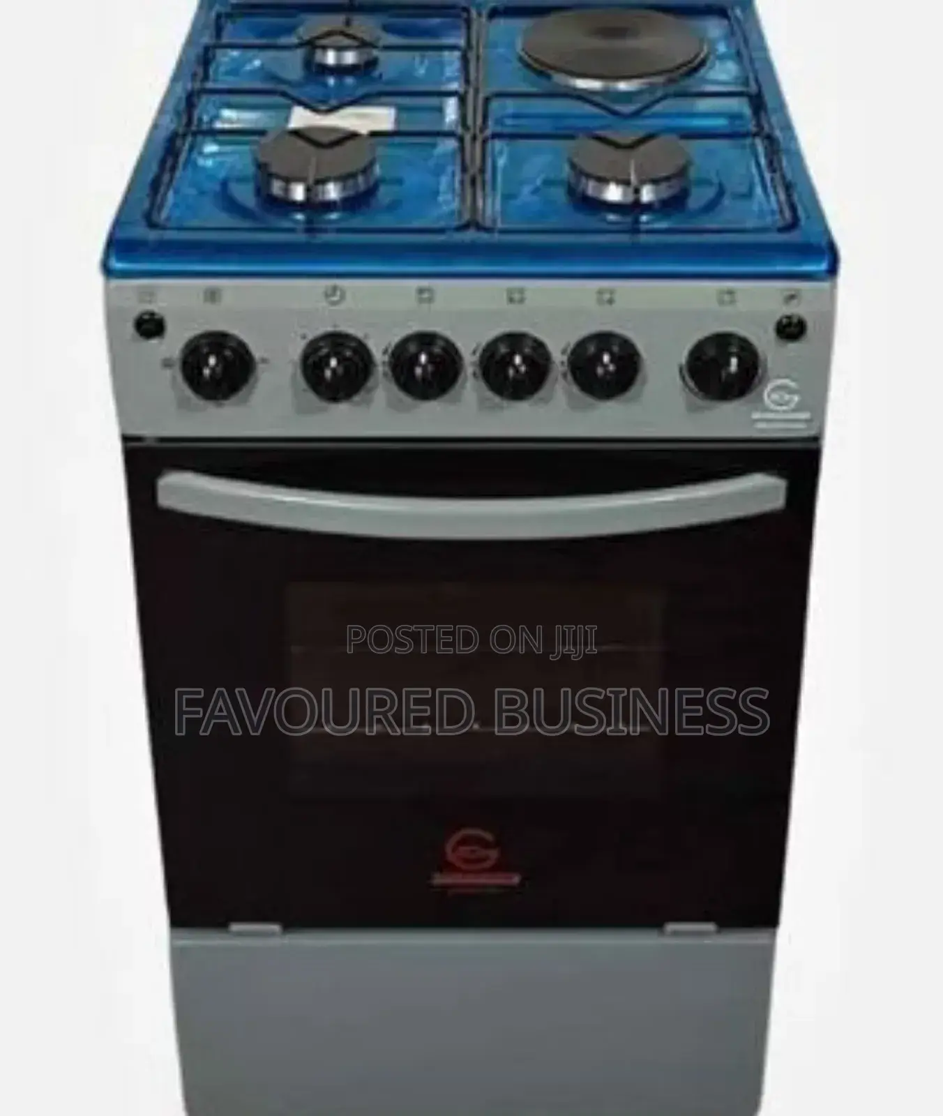 Free Stand Glass /Top Cooker With Grass/3g +1 Oven Rotisserie