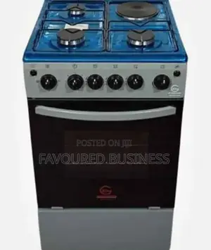 Free Stand Glass /Top Cooker With Grass/3g +1 Oven Rotisserie
