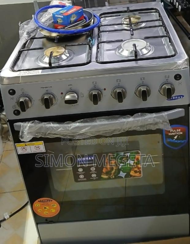 Ecomax 3 Gas + 1 Electric Cooker – 60×60 Lx880.
