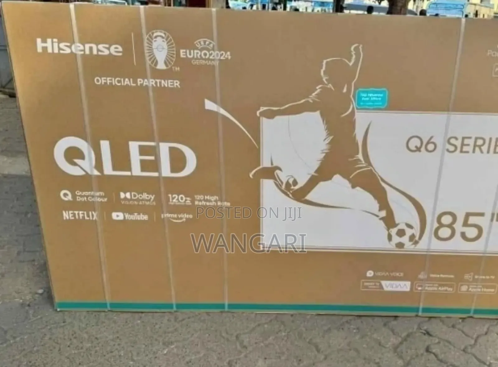Wifi Enabled Qled 85 Inch Q6 Series Hisense Tv