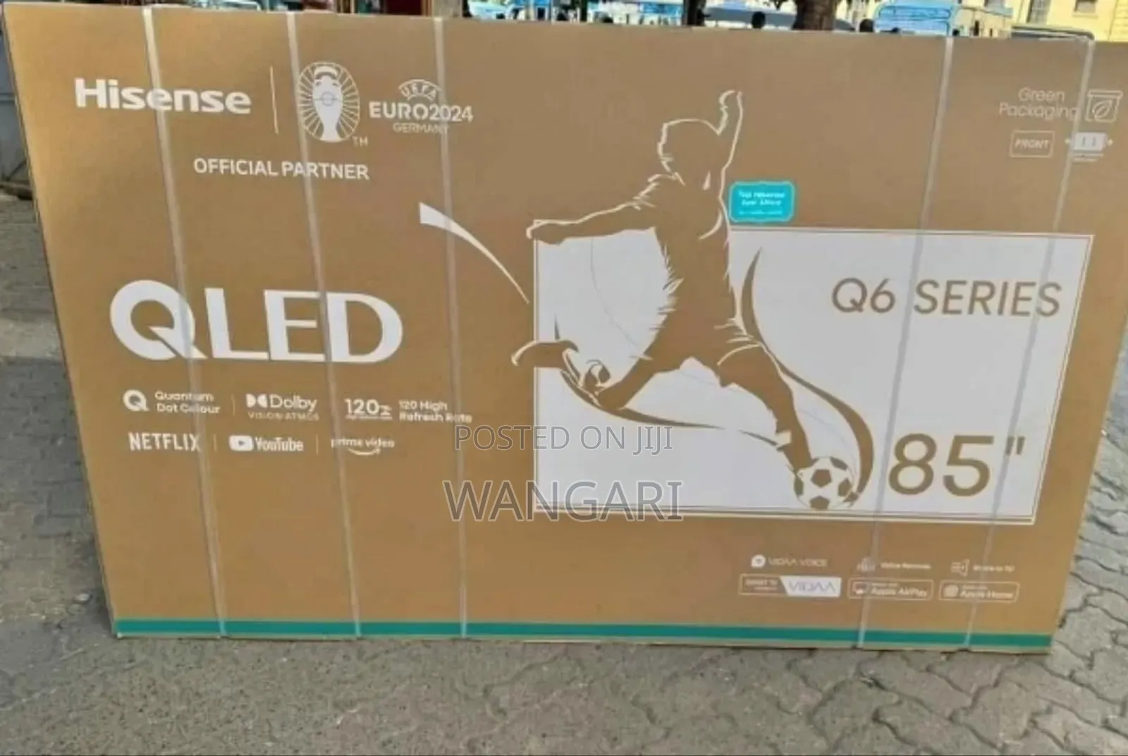 Wifi Enabled Qled 85 Inch Q6 Series Hisense Tv