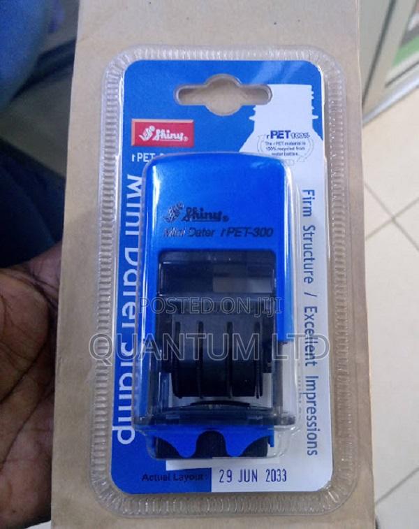 Self-Inking Date Stamp 3.8mm Rpet-300
