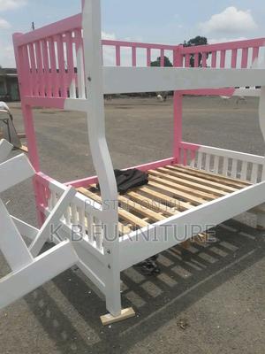 Pink And White Double Decker Bed - thumbnail 2