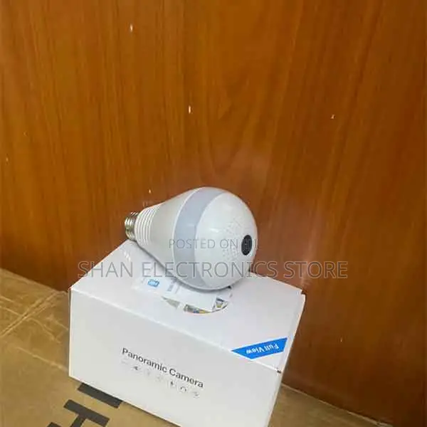 Angle Panoramic Surveillance 2.4/5g CCTV Bulb Ptz1080p Hd E27
