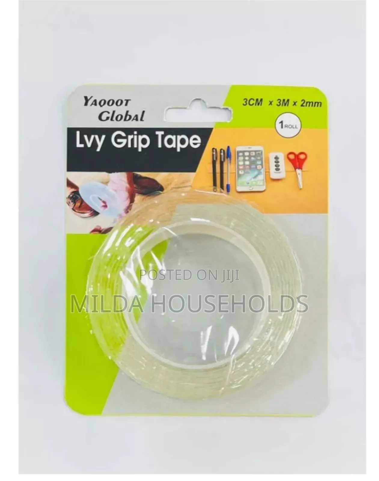 Lvy Grip Double-Sided Nano Tape.