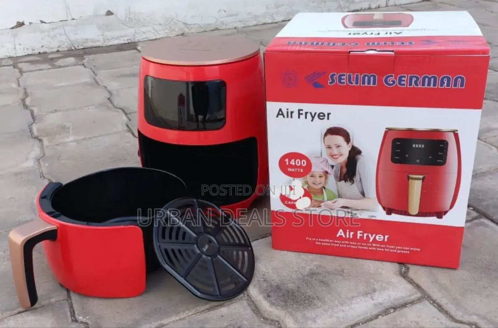 Selim German 8 Litres Digital Air Fryer