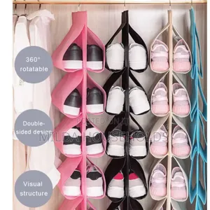 12 Grid Hanging Storage Bag.