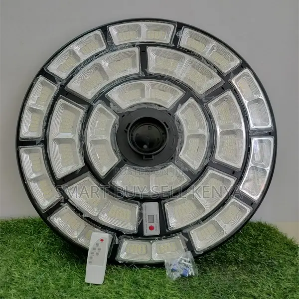 Automatic 5000w Watts Outdoor Security Round Led Solar Street Light