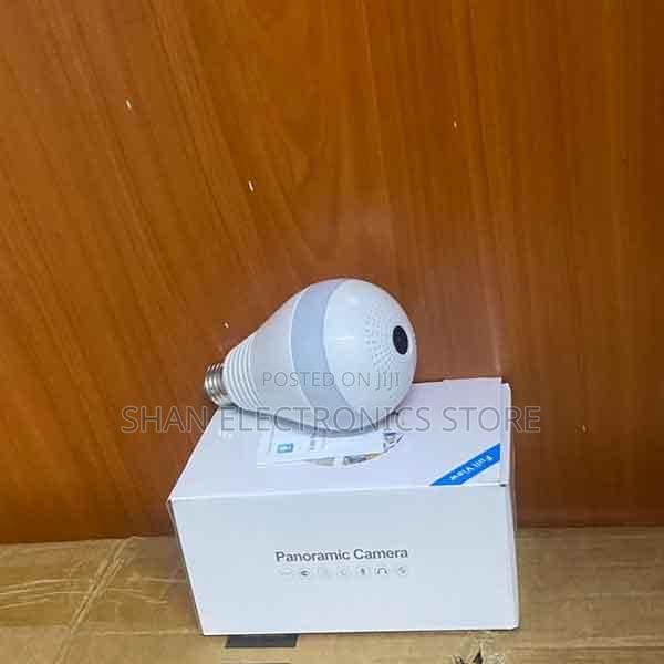 Nanny Cam 1080p 360 Night Vision Light Bulb Cam 2.4/5g CCTV Bulb PTZ - main view