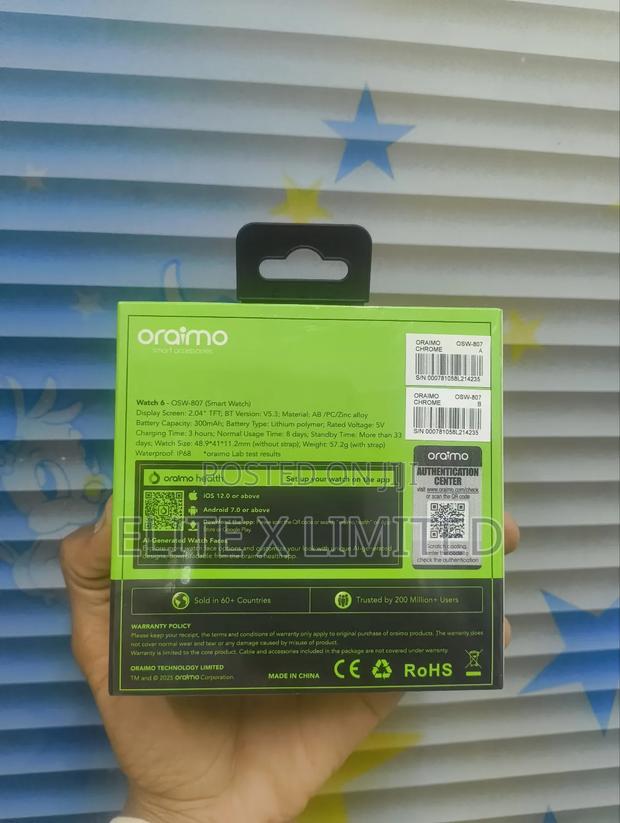 Oraimo Watch 6 - thumbnail 2