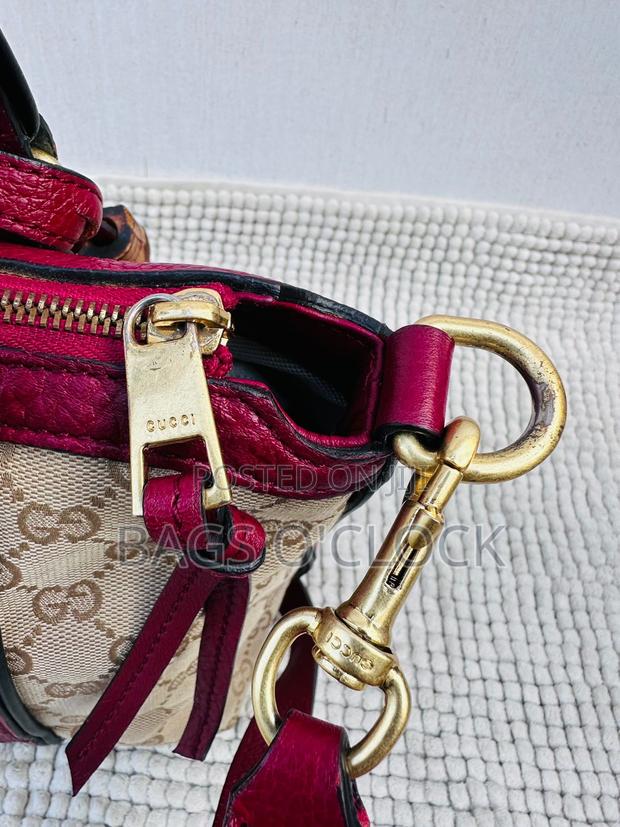 Authentic Gucci Gg Canvas Bamboo Tassel - thumbnail 7