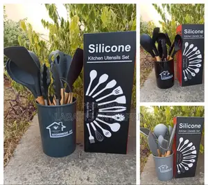 12 Pieces Silicone Spoons