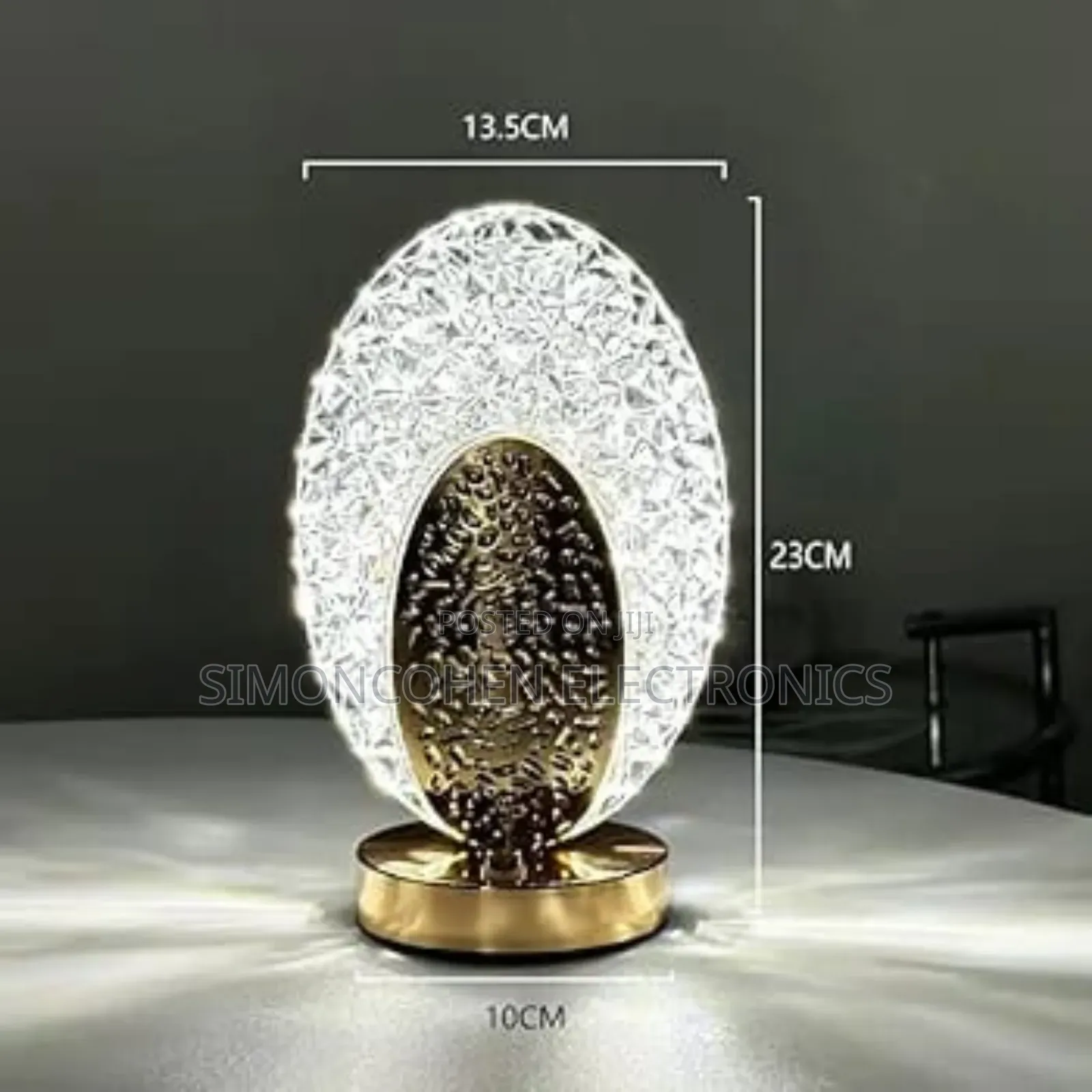 Elegant Crystal Table Lamp