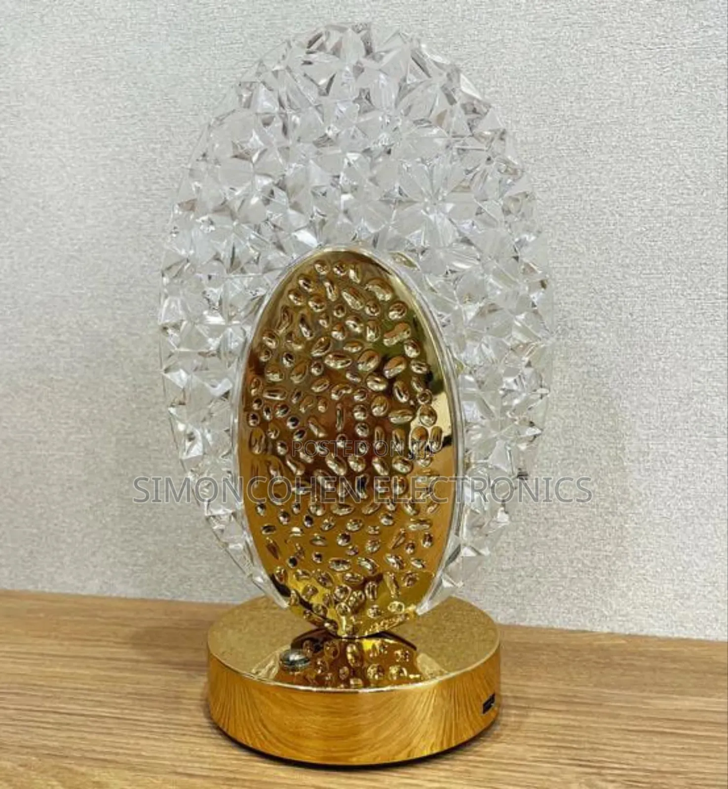 Elegant Crystal Table Lamp