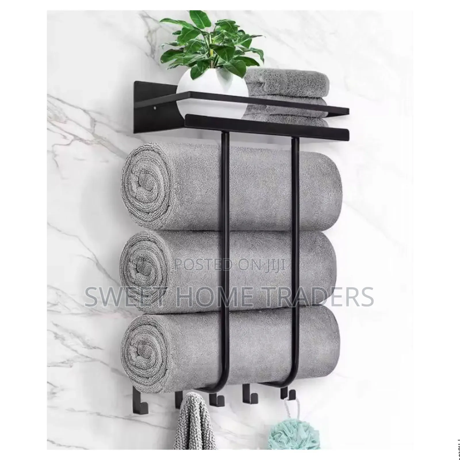 Strong Multifunctional Bathroom Towel Holder