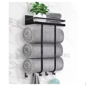 Strong Multifunctional Bathroom Towel Holder