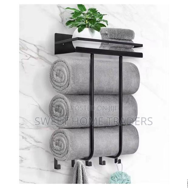 Strong Multifunctional Bathroom Towel Holder